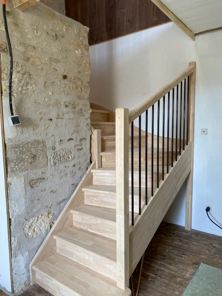 escalier en bois 86